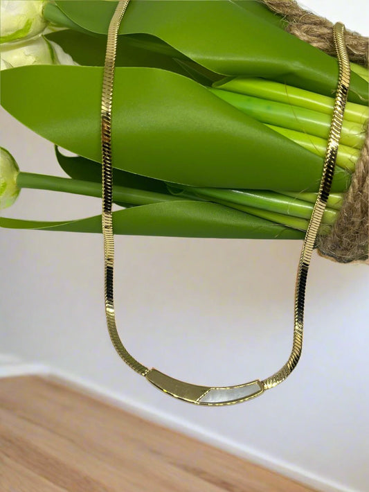 Vintage Monet Herringbone chain