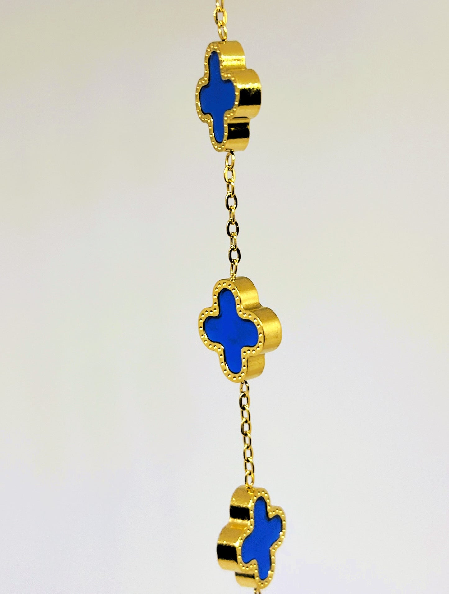 Van Cleef Clover Charm Bracelet