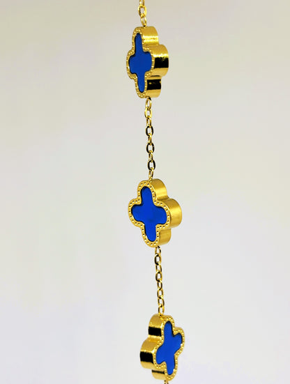 Van Cleef Clover Charm Bracelet