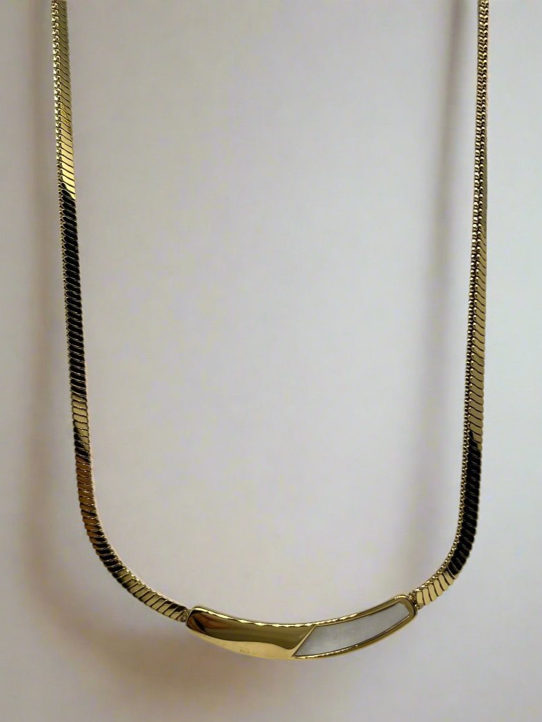 Vintage Monet Herringbone chain