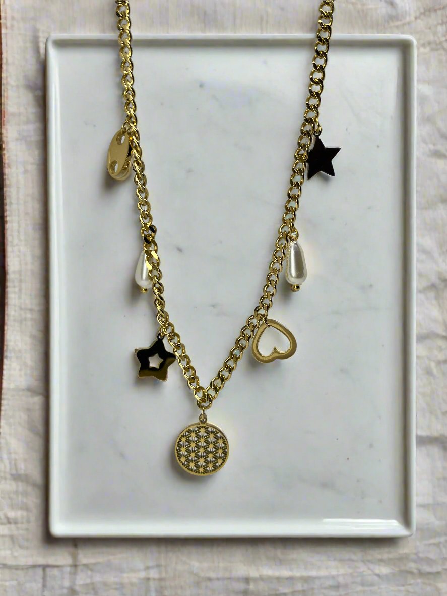 Multi Charm Necklace