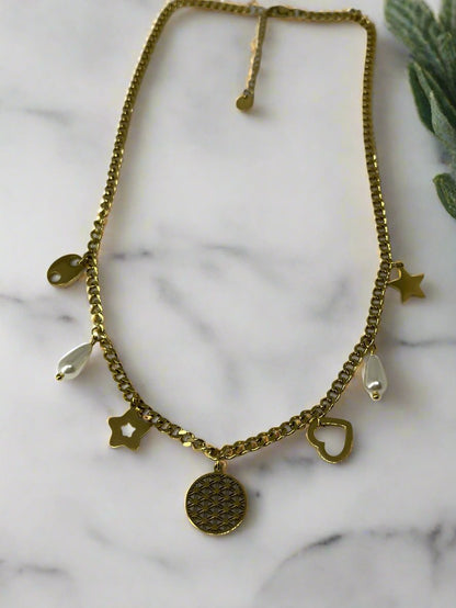 Multi Charm Necklace